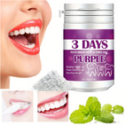 Purple Tooth Cleaning Powder